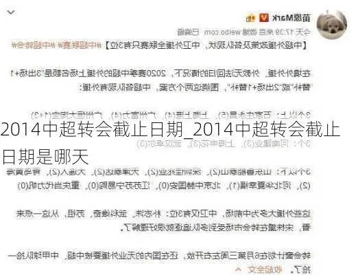 2014中超转会时间 2014中超官方集锦-第2张图片-www.211178.com_果博福布斯